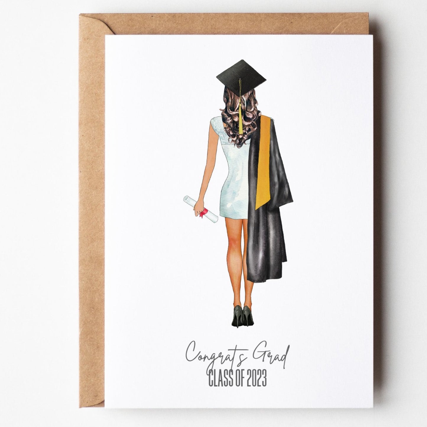 Graduation Portrait Greeting Card