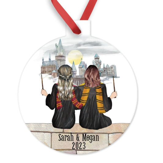 Wizard Besties Ornament