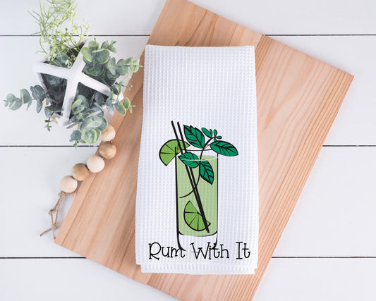 Rum With It Hand Towel