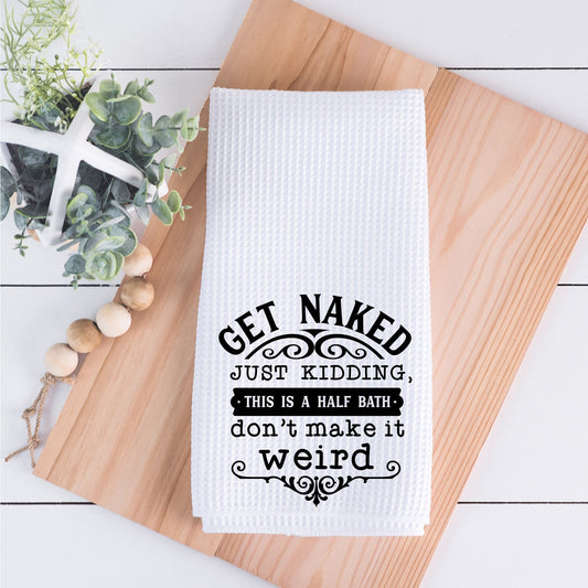 Get Naked Hand Towel